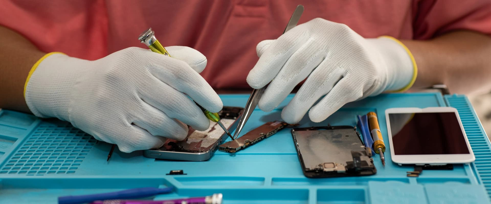 Telefoon reparatie banner